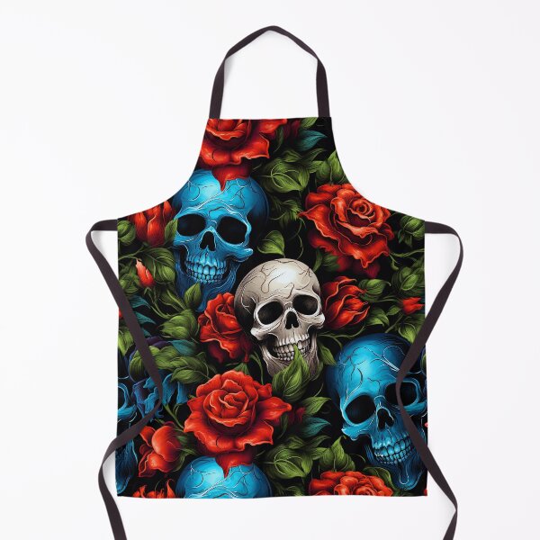 Item preview, Colourful Skulls And Roses Design - Ideal Halloween designed and sold by Image-Caption.