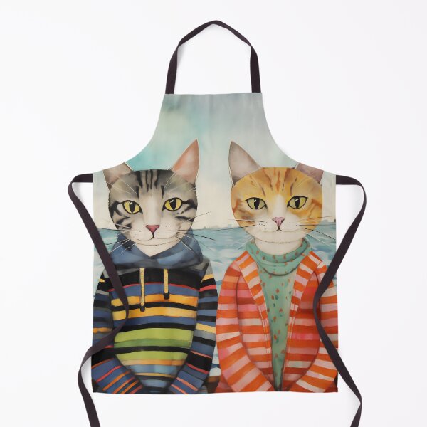 Item preview, Two Couple Cats with Polka Dot Patterns#1 designed and sold by omaliai.