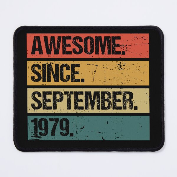 Item preview, Awesome Since September 1979 | Made In 1979 | Vintage September 1979 designed and sold by Christina-grich.