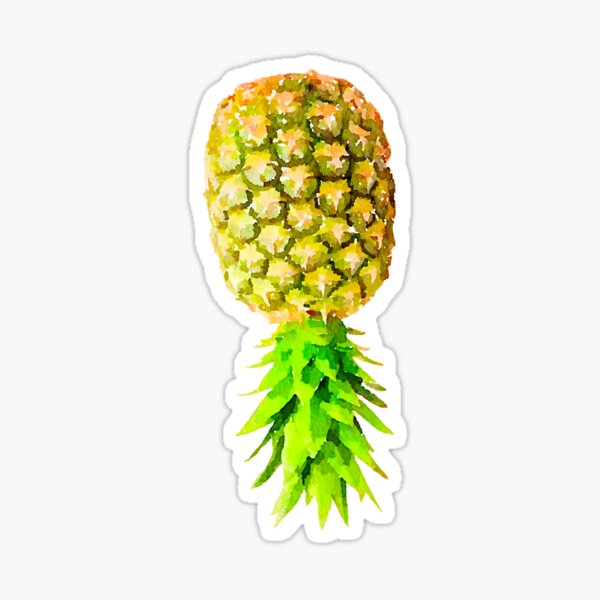Item preview, Upside Down Pineapple designed and sold by TheArtCave.
