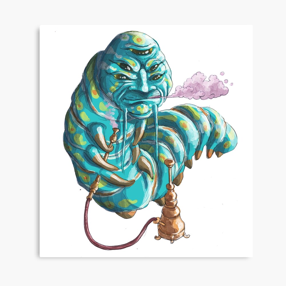 alice in wonderland hookah smoking caterpillar