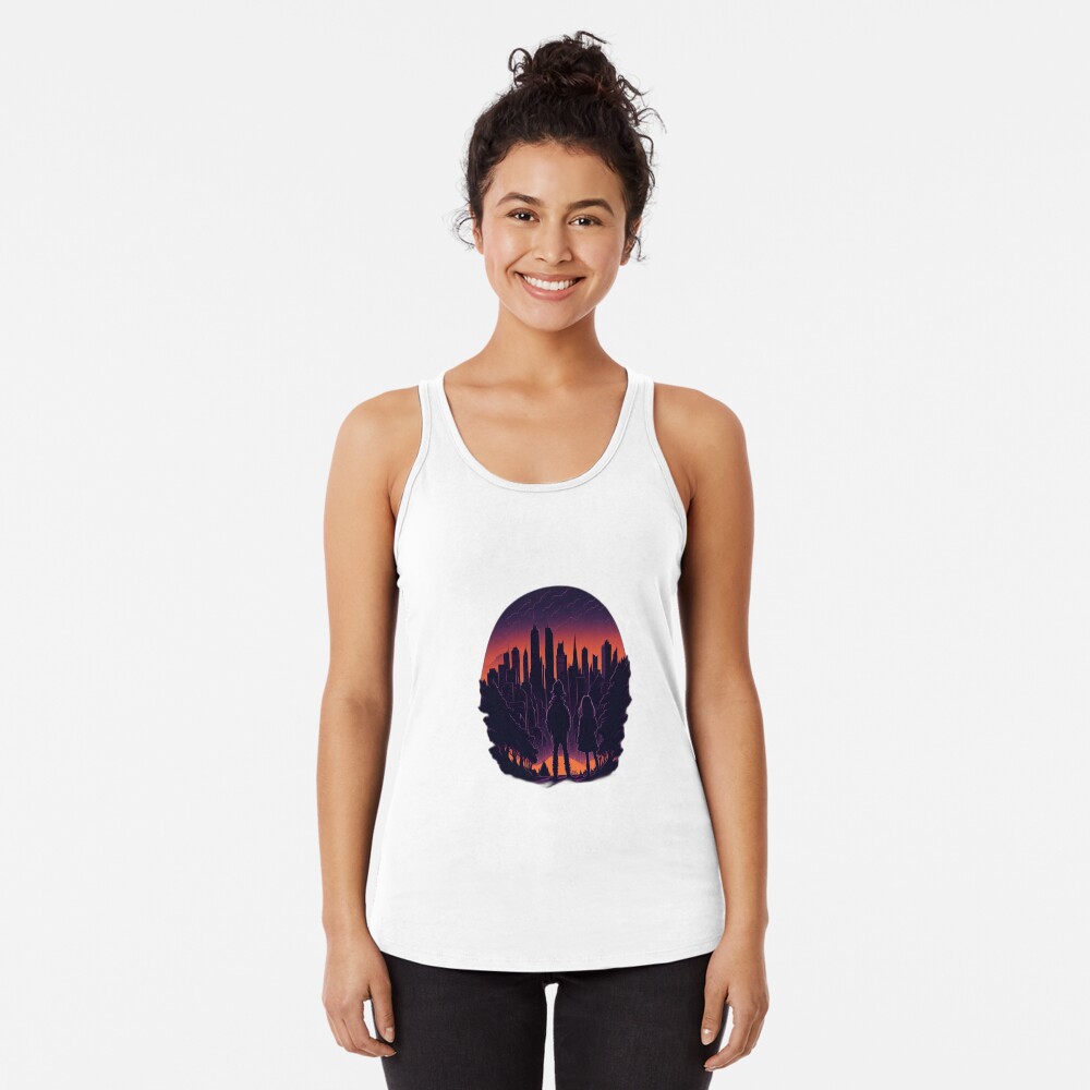 Item preview, Racerback Tank Top designed and sold by artblocksai.