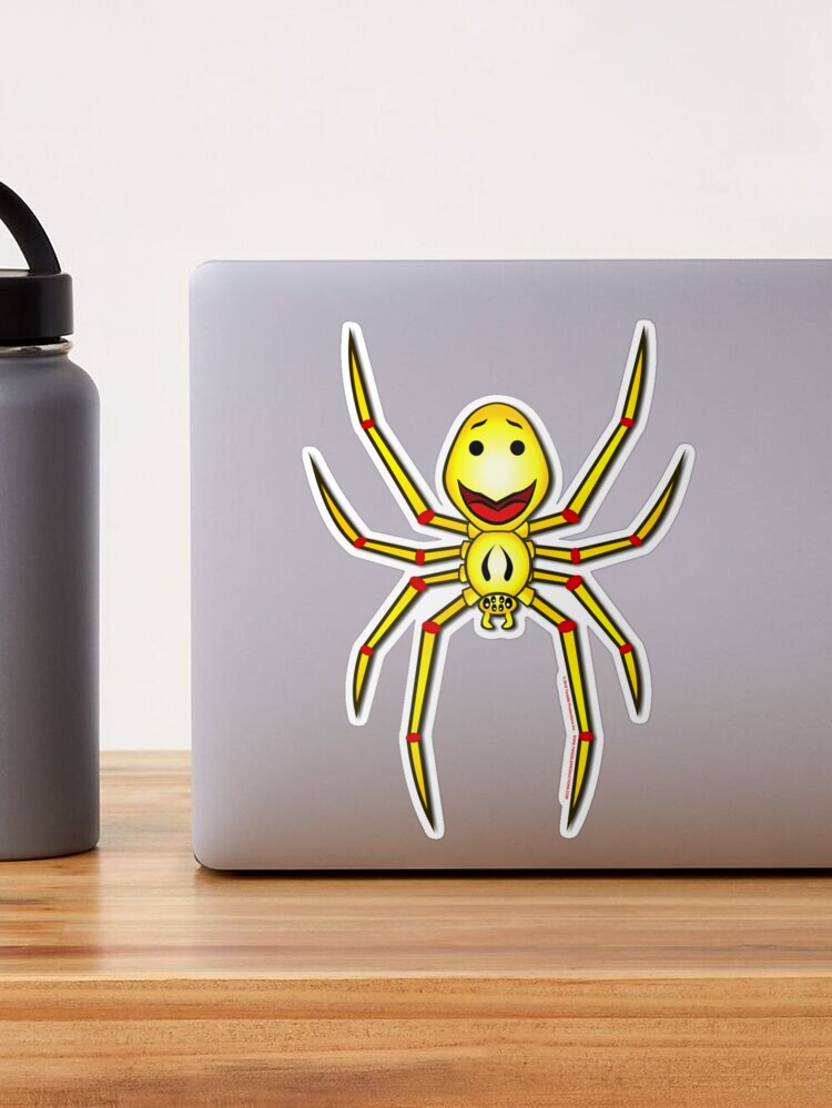 Spider Face Stickers – Posies and Puddles