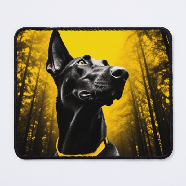 Item preview, Natural Ear Doberman in a Forest designed and sold by Filmharmony.