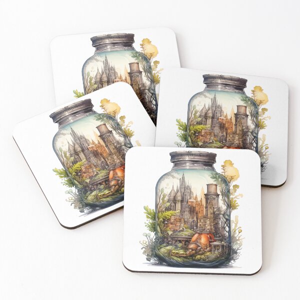 Item preview, City in a Bottle designed and sold by SchorlCraft.
