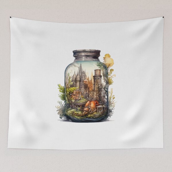 Artikelvorschau, Stadt in einer Flasche entworfen und verkauft von SchorlCraft.
