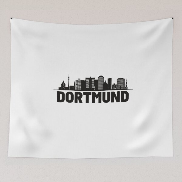 Item preview, Dortmund city silhouette illustation  designed and sold by DeluxBee.