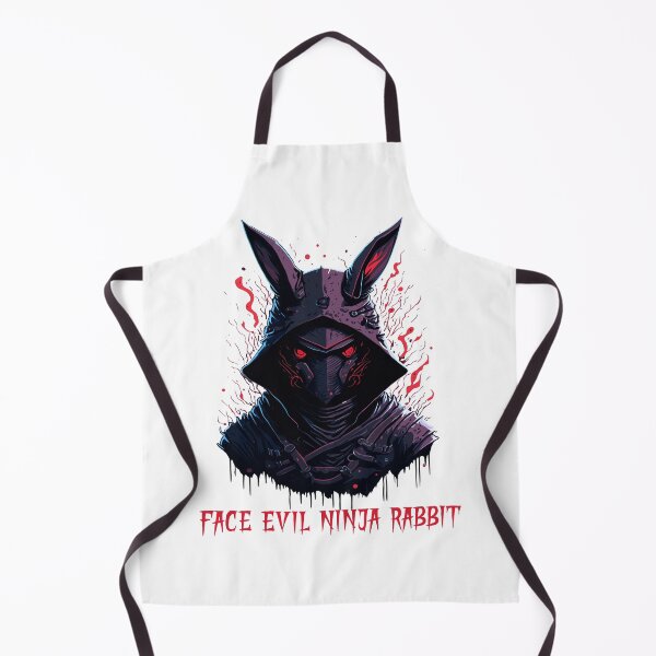 Item preview, face evil ninja rabbit designed and sold by Suldaanstyle.