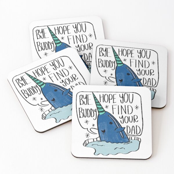 Item preview, Hand Drawn Narwhal Elf Movie designed and sold by Justdesignsco.