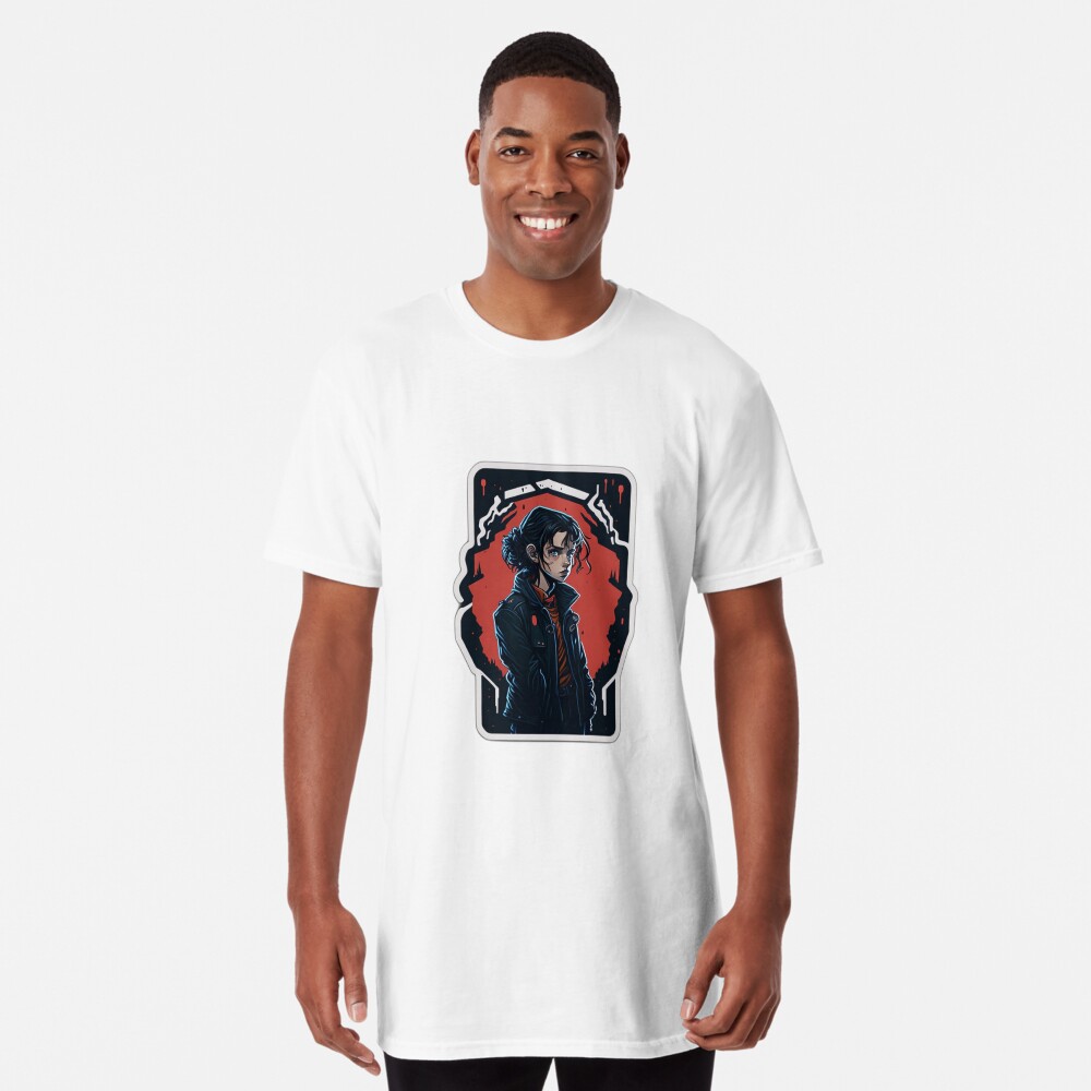 Item preview, Long T-Shirt designed and sold by artblocksai.