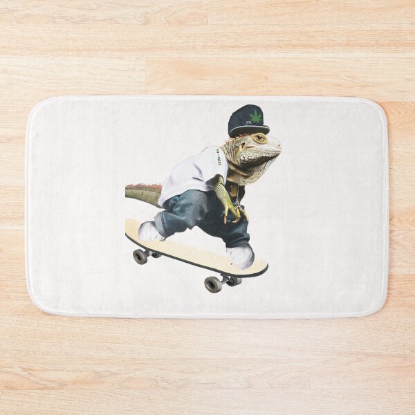 Item preview, amazing iguana skating designed and sold by SKAPER.