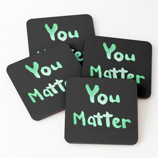 Item preview, You Matter Green designed and sold by craftsbydaphy.