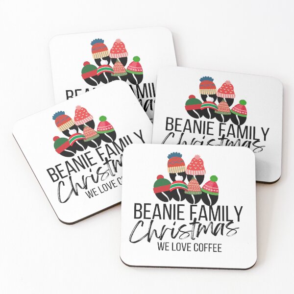 Item preview, Beanie Family Christmas. We love Coffee designed and sold by HofD.