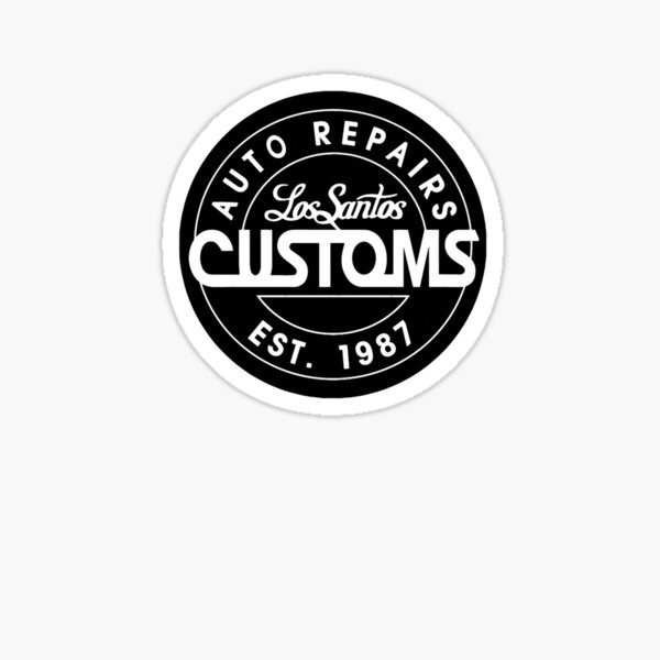 Los Santos Customs 1987 | Sticker