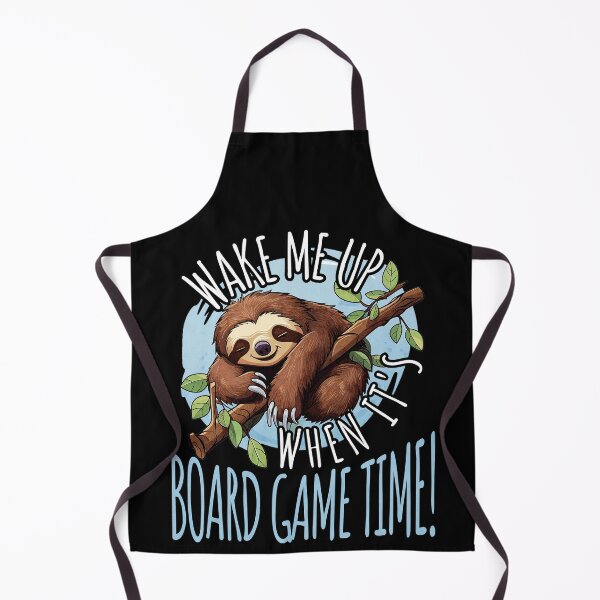 Item preview, Wake Me Up When Is Board Game Time - Sloth Siesta, Tabletop Gaming designed and sold by Zanda-Nerd-Shop.