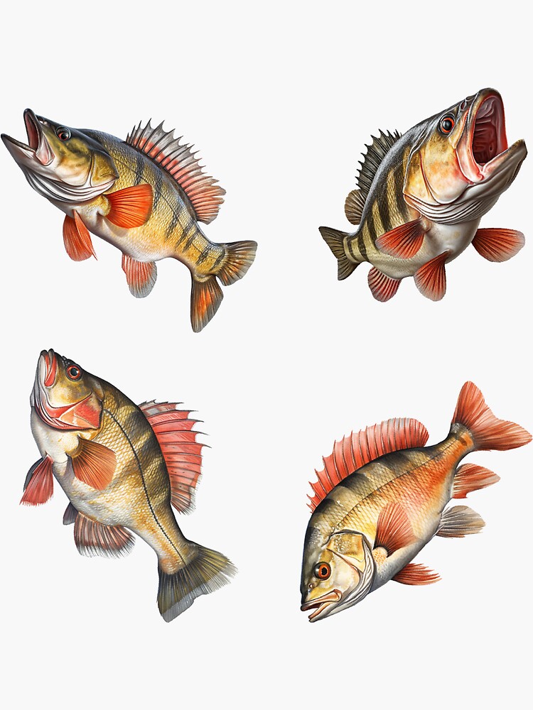 REDFIN PERCH PACK Sticker for Sale by limitless-wa