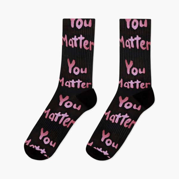 Item preview, You Matter Pink designed and sold by craftsbydaphy.
