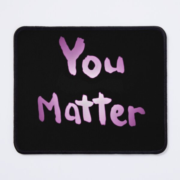 Item preview, You Matter Purple designed and sold by craftsbydaphy.