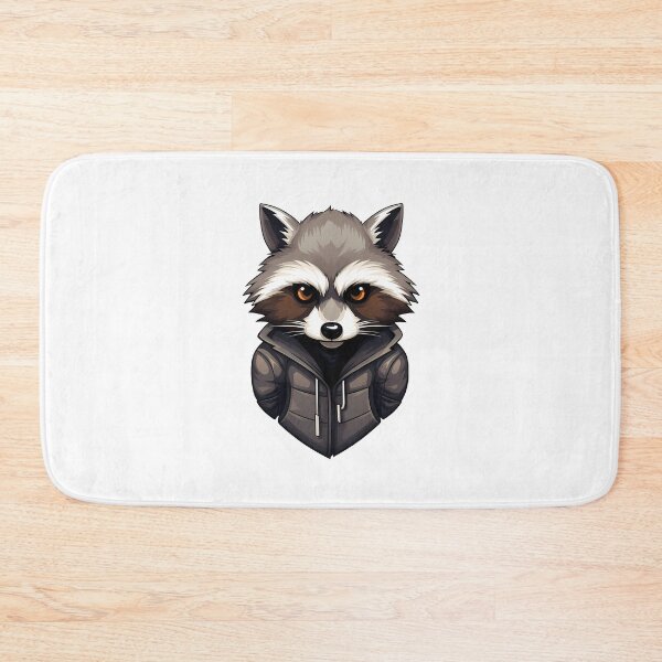 Item preview, Cute raccoon with a jacket, trash panda designed and sold by Vansky-Art.