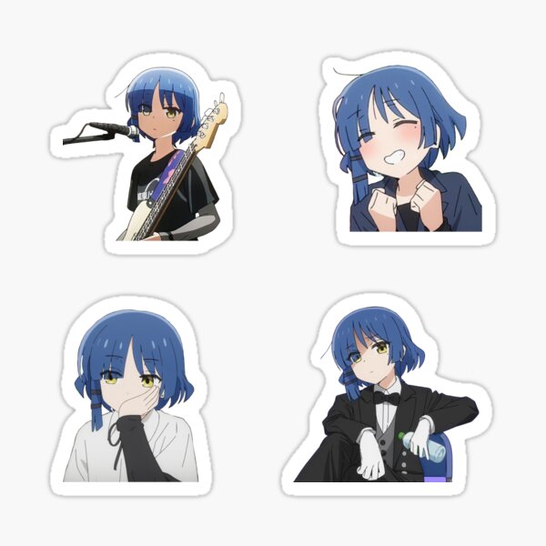 Bocchi - Hitori Bocchi Gotoh Funny Faces Sticker for Sale by aeeenry in  2023