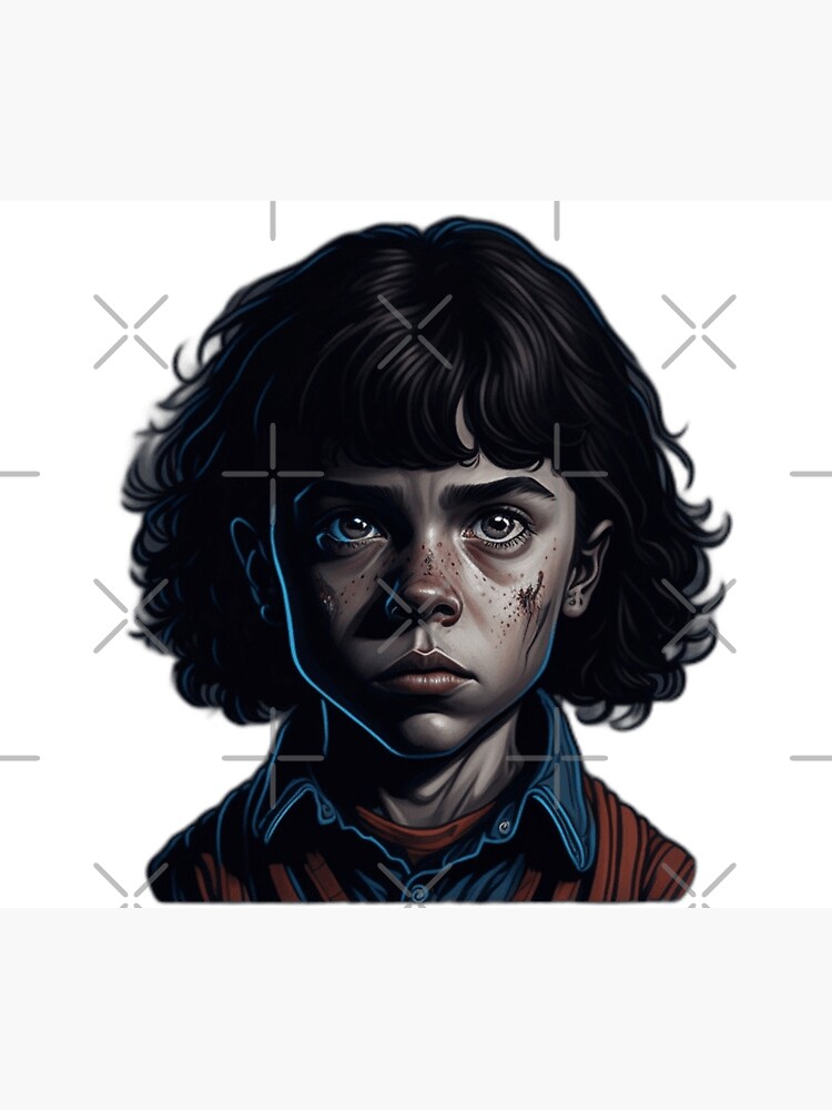 Thumbnail 2 of 2, Duvet Cover, Stranger Things Stickers Set - Upside Down Magic for Your Accessories designed and sold by artblocksai.