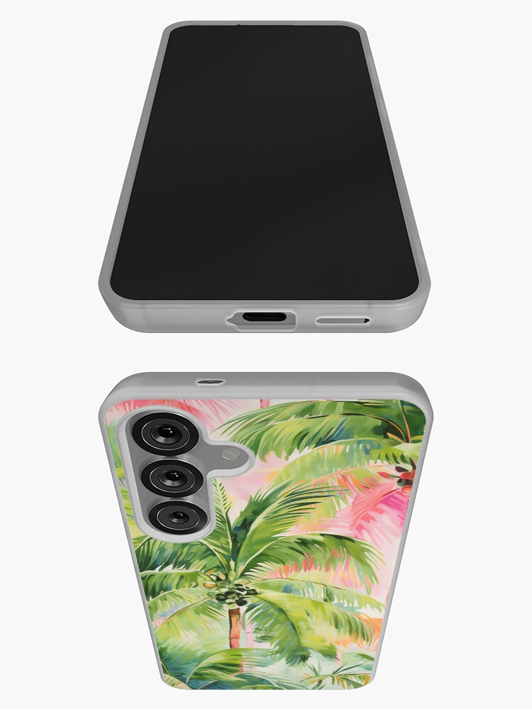 Thumbnail 3 of 4, Samsung Galaxy Phone Case, Tropical Palm Trees designed and sold by izzy2wonderland.
