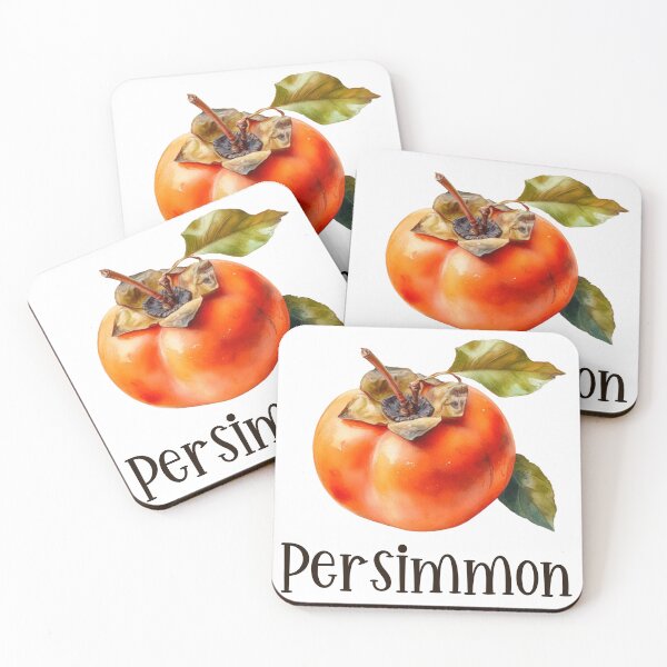Item preview, Watercolor Illustration of Persimmon  designed and sold by Sketch-Shack.