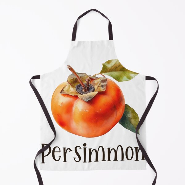 Item preview, Watercolor Illustration of Persimmon designed and sold by Sketch-Shack.