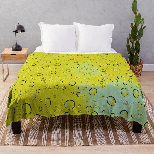 Item preview, Yellow water droplets on glass. Image made using geometric shapes. designed and sold by EdgyEdgeArt.