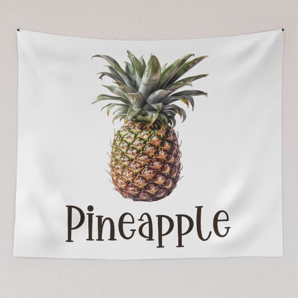 Item preview, Watercolor Illustration of Pineapple  designed and sold by Sketch-Shack.