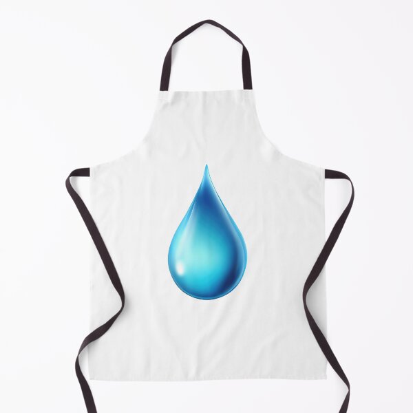 Item preview, Blue water drop icon designed and sold by MiraCleAI.