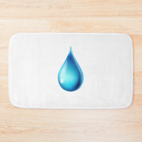 Item preview, Blue water drop icon designed and sold by MiraCleAI.