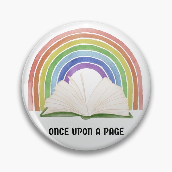 Item preview, Reading related art with a rainbow  designed and sold by BALQYS.