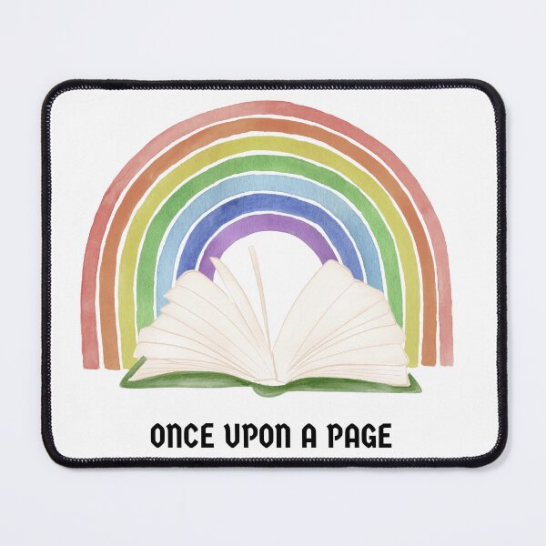 Item preview, Reading related art with a rainbow designed and sold by BALQYS.