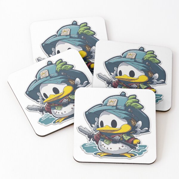 Item preview, Samurai Duck designed and sold by Lia's AI Art.