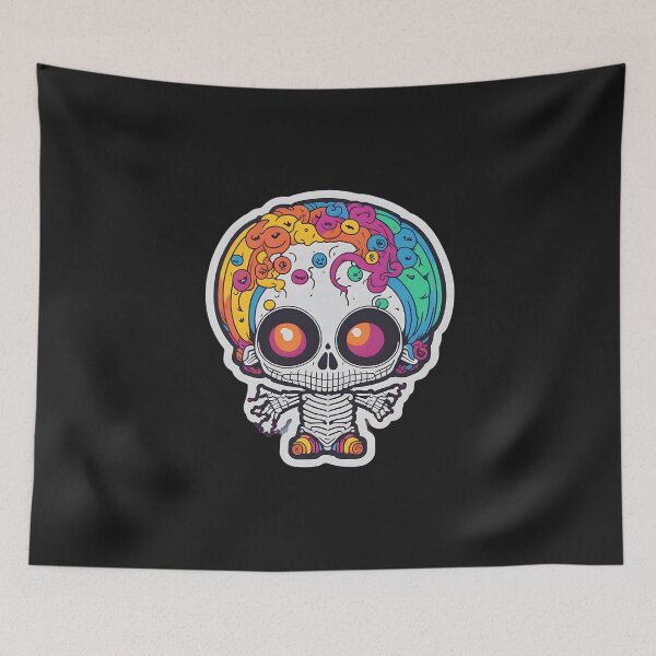 Item preview, Skeleton Halloween Celebration designed and sold by Shiwwa.