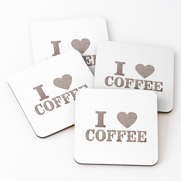 Item preview, I Love Coffee designed and sold by Caffeine Chic.