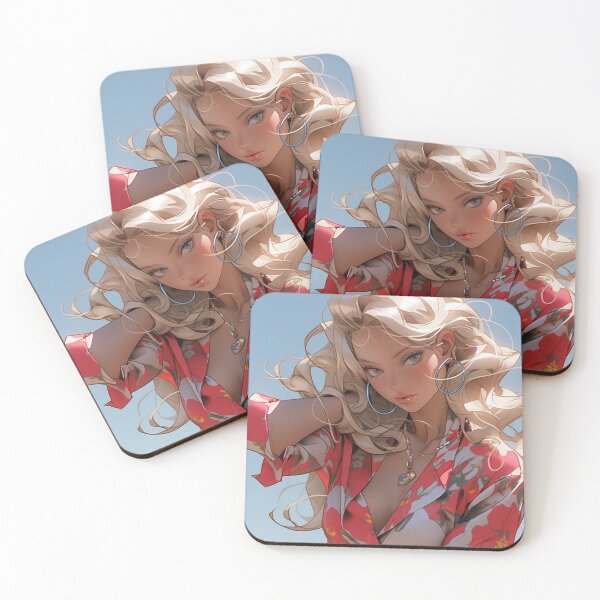 Item preview, Young Woman on the Beach designed and sold by AxeWave.