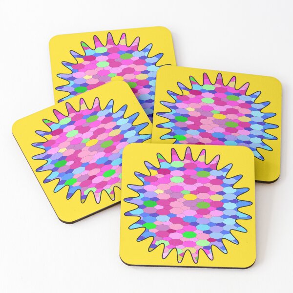 Item preview, Hexa-Flower (4Color) designed and sold by HaNoFri.