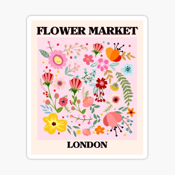 Item preview, Flower Market London designed and sold by OscarAndOphelia.