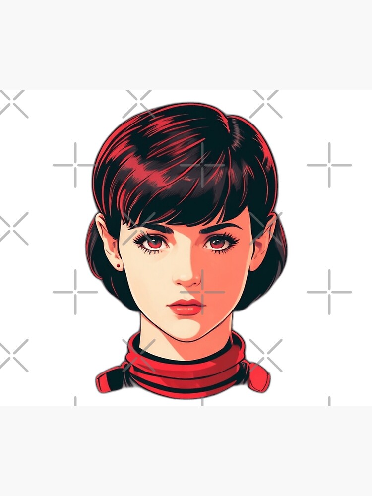 Thumbnail 2 of 2, Duvet Cover, Stranger Things Stickers Set - Nostalgic Upside Down Art for Fans designed and sold by artblocksai.