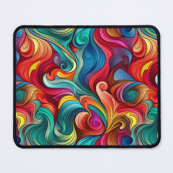 Item preview, Vibrant Abstract Colorful Seamless Pattern - Artistic Splendor designed and sold by Moo7shop.