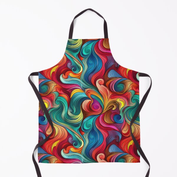 Item preview, Vibrant Abstract Colorful Seamless Pattern - Artistic Splendor designed and sold by Moo7shop.