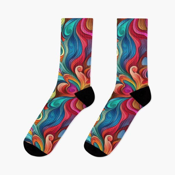 Item preview, Vibrant Abstract Colorful Seamless Pattern - Artistic Splendor designed and sold by Moo7shop.