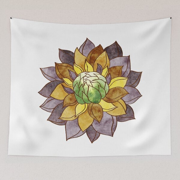 Item preview, Colorful Organic Watercolour Design designed and sold by elaBdesign.