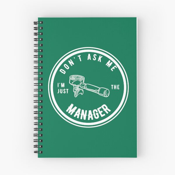Item preview, Don't ask me I'm just the manager - for dark coloured tees designed and sold by goldenanchor.