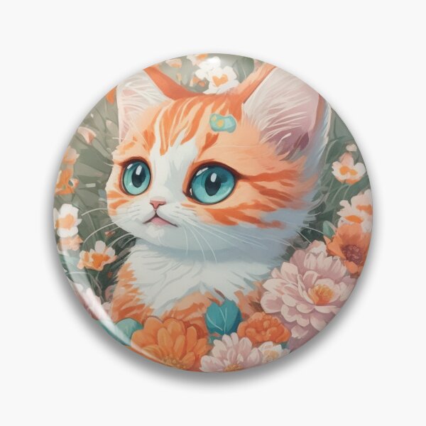 Item preview, Cute Colorful Kawaii Anime Cat designed and sold by atatenterprise.