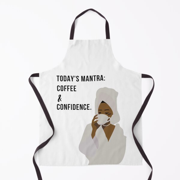 Item preview, Coffee And Confidence Pretty Girl Design designed and sold by WomenLevelUp.