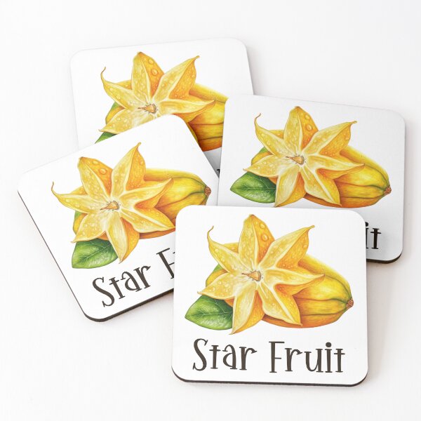 Item preview, Watercolor Illustration of Star Fruit  designed and sold by Sketch-Shack.