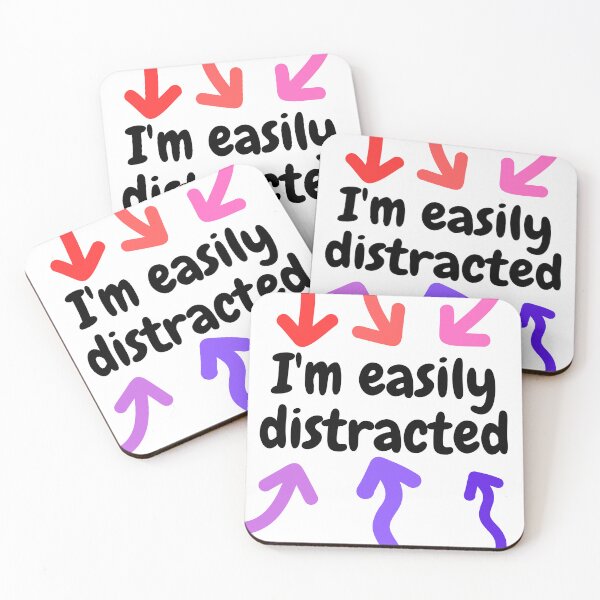 Item preview, I'm easily distracted designed and sold by Entallya.